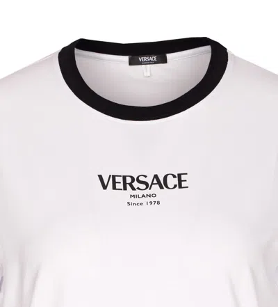 Versace T-shirts And Polos In White