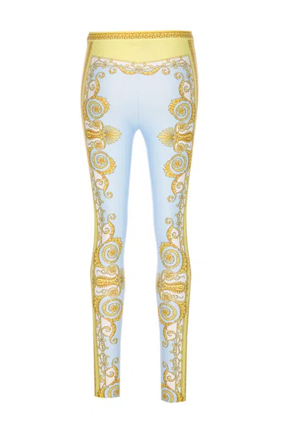 Versace Trousers In Blue