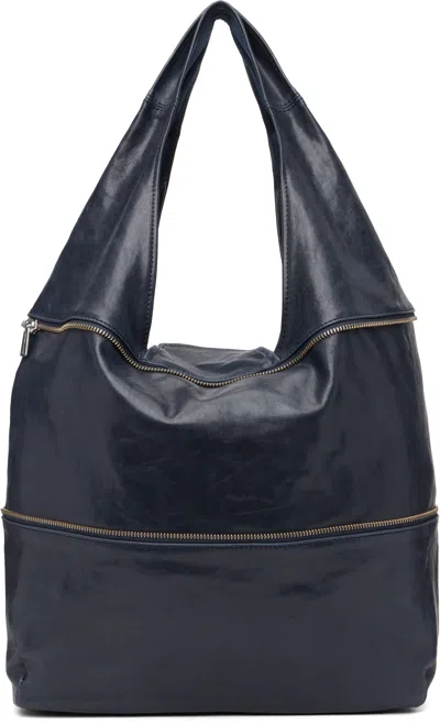 Paloma Wool Navy Riba Zip Bag