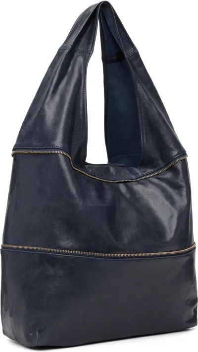 Paloma Wool Navy Riba Zip Bag