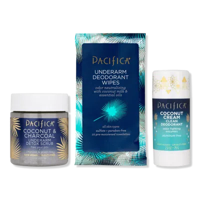 Pacifica Natural Deodorant Vegan Starter Kit In Multi