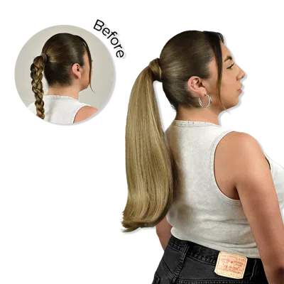 Inh Hair Lola Pony - Ash Blonde