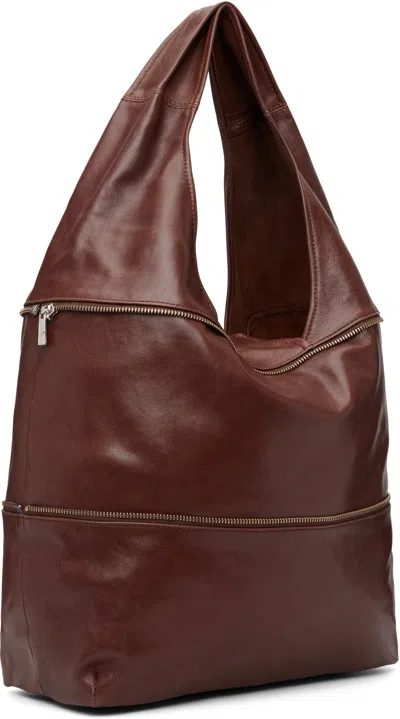 Paloma Wool Brown Riba Zip Bag