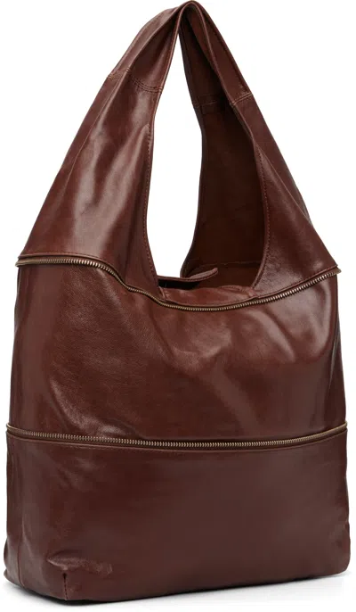 Paloma Wool Brown Riba Zip Bag