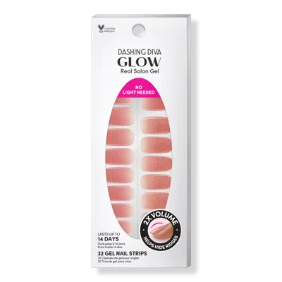 Dashing Diva Slow Burn Real Salon Gel Glow Art In Multi