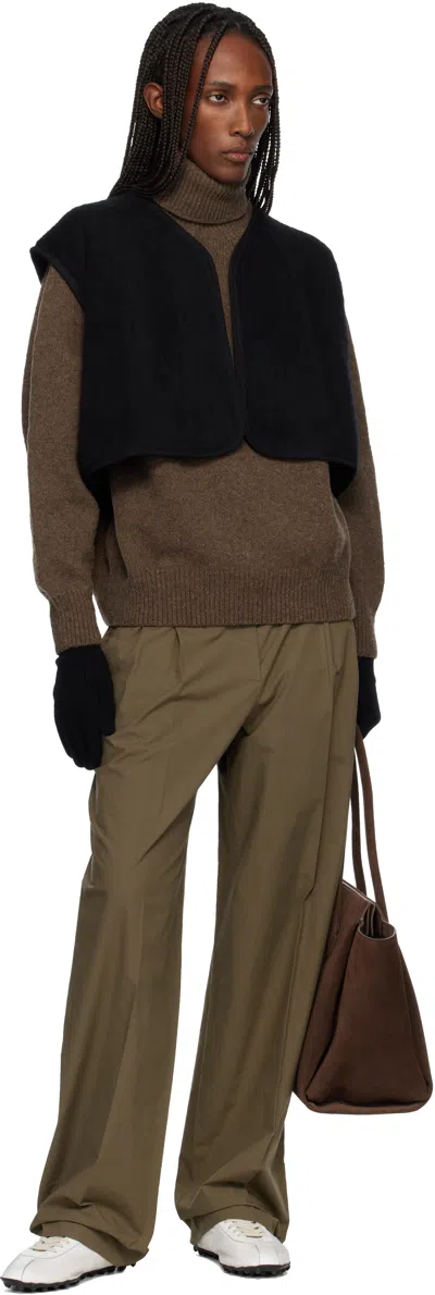 Baserange Black Capas Vest In Black