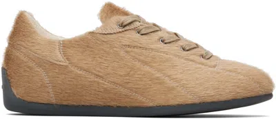 Paloma Wool Tan Miles Sneakers In Brown