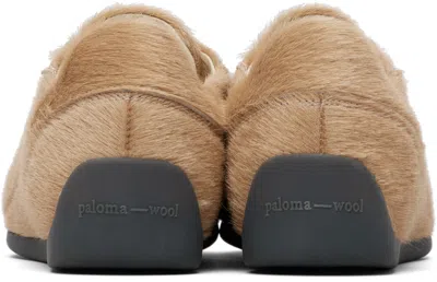 Paloma Wool Tan Miles Sneakers In Brown