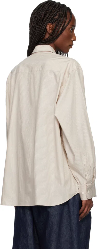 Baserange Taupe Claude Shirt In Brown