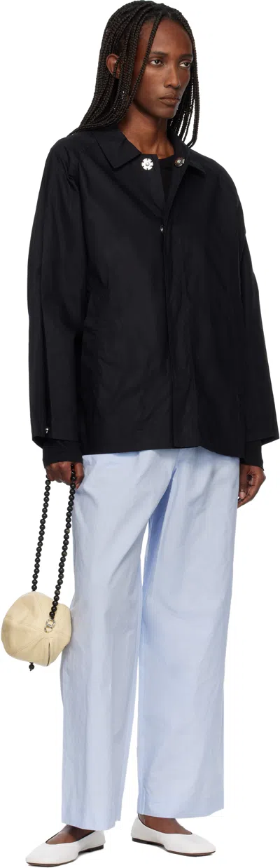 Baserange Black Even Jacket In Black