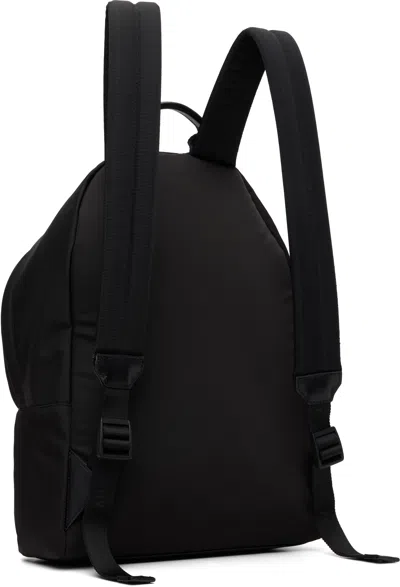 Givenchy Black Backpack With Adjustable Shoulder Straps And Logo On Front In Tech Fabric Man
