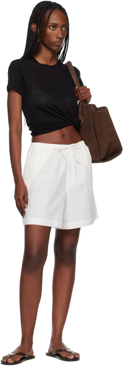 Baserange Black Bamboo T-shirt In Black