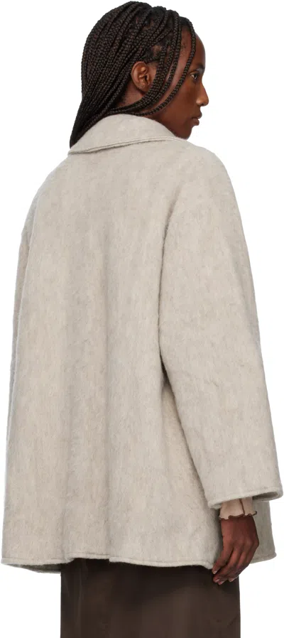 Baserange Taupe Pyrenees Jacket In Brown