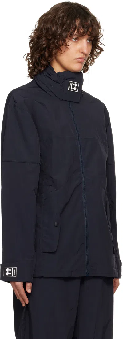 Off-white Active Double Arrow Casual Jacket In Blue