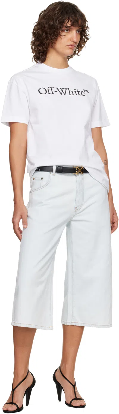 Off-white Black Arrow Quote 25 Belt In Black