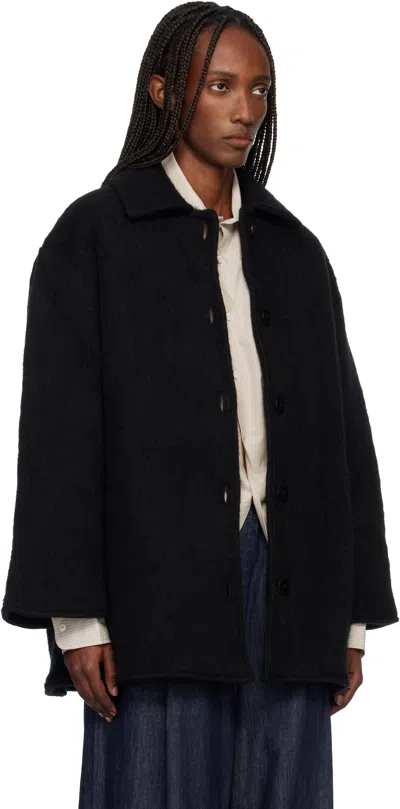 Baserange Black Pyrenees Jacket In Black