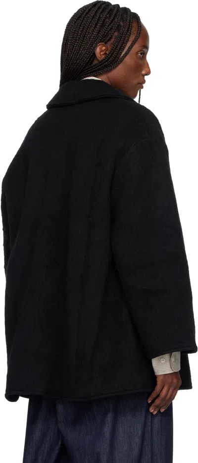 Baserange Black Pyrenees Jacket In Black