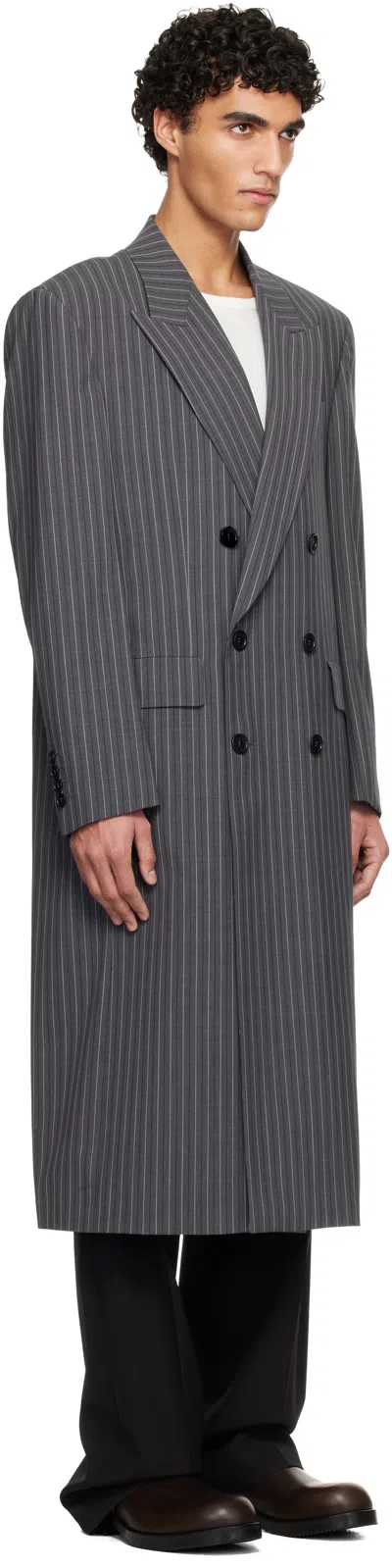Sunflower Db Striped Coat In Multi