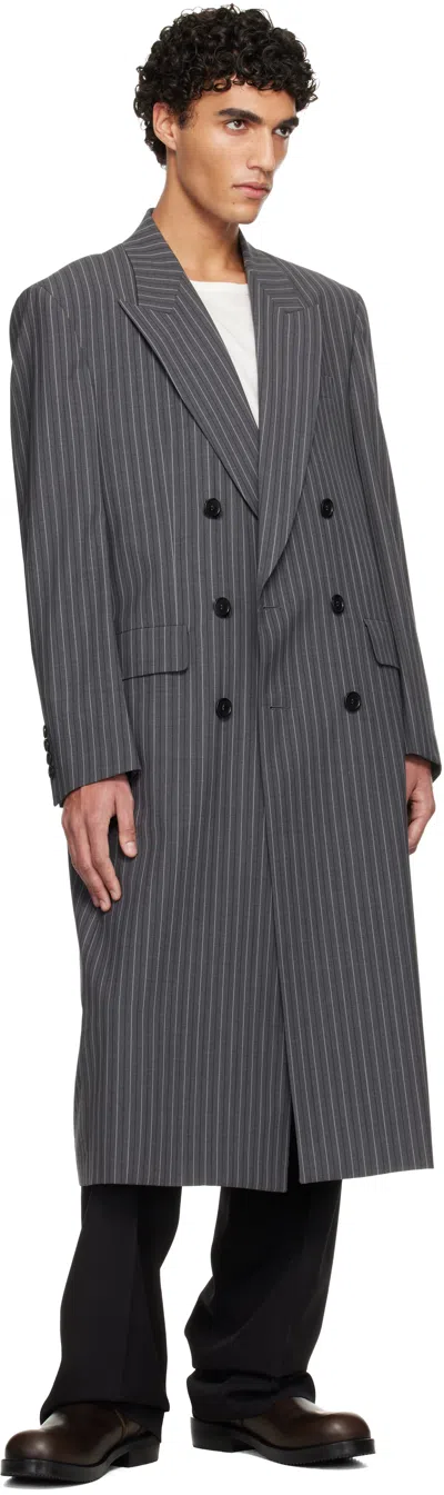 Sunflower Db Striped Coat In Multi