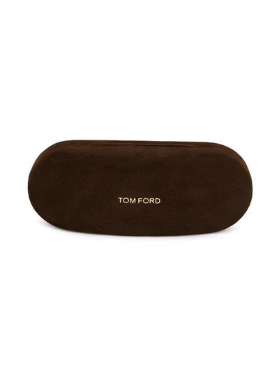 Tom Ford Round Optical Glasses In Black