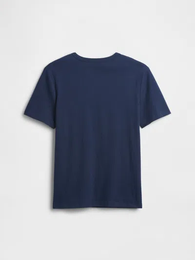 Gap Factory Kids Relaxed Gap Graphic T-shirt In Blue