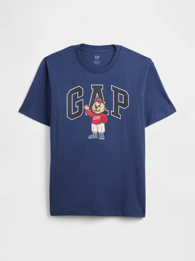 Gap Factory Everyday Soft Relaxed Graphic T-shirt In Multi