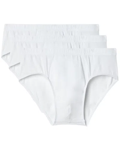 Silkcut 3pk Brief In White