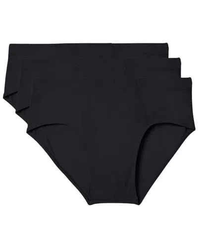Silkcut 3pk Brief In Black
