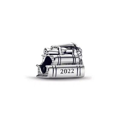 Pandora 2022 Graduation Charm In Silver In Metallic
