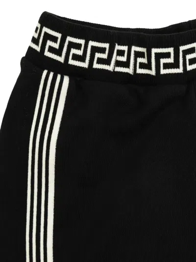 Versace Black Track Pants In Black