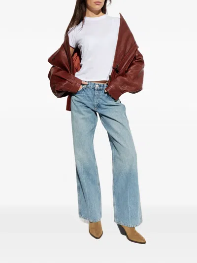 Rag & Bone Saige Denim Jeans In Blue