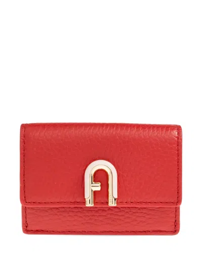 Furla Idea Small Wallet In Red