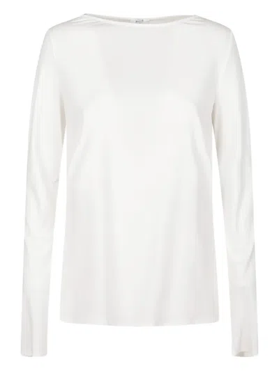 Wolford Boat Neck T-shirt In White