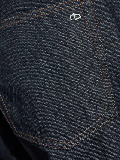 Rag & Bone Fit 4 Workwear Panelled Jeans In Blue