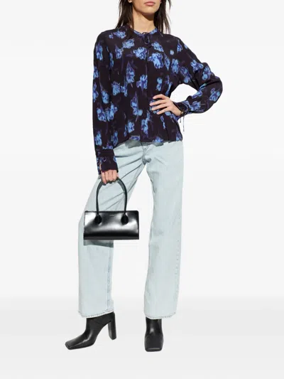 Rag & Bone Logo-patch Jeans In Blue