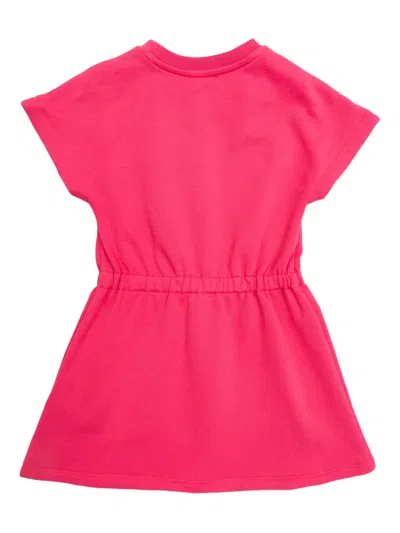 Versace Logo Dress In Pink