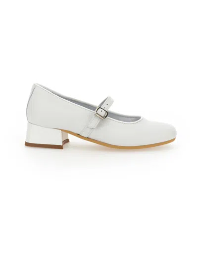 Monnalisa Ballerina With Buckle In White