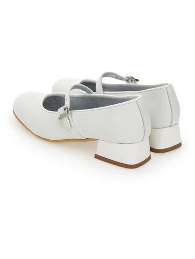 Monnalisa Ballerina With Buckle In White