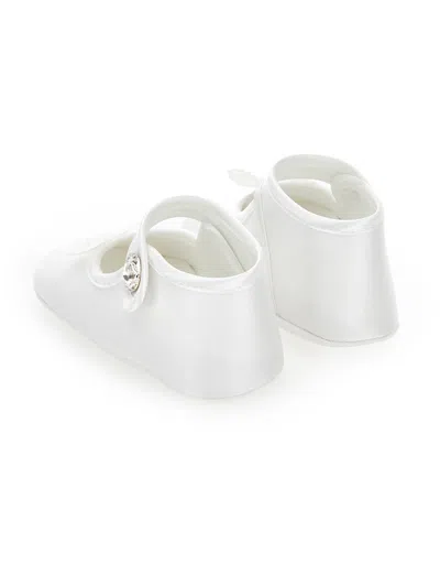 Monnalisa Ballerinas With Butterfly In White