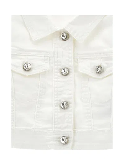 Monnalisa Coat  Kids Color Yellow Cream In White