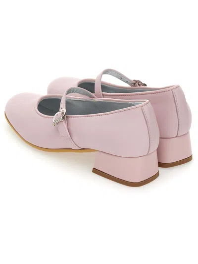 Monnalisa Ballerina With Buckle In Purple