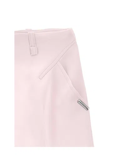 Monnalisa Pleated Trousers In Pink