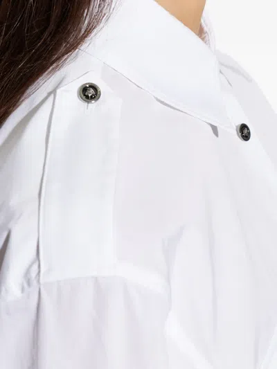 Versace Flap-pocket Buttoned Shirt In Red