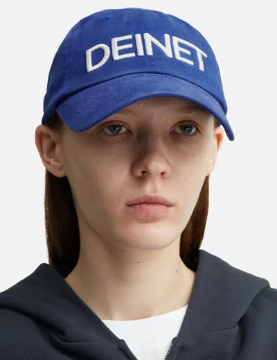 Deinet Logo Cap Blue In Blue