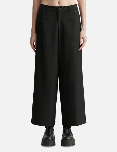 Deinet Wrap Pants Black In Black