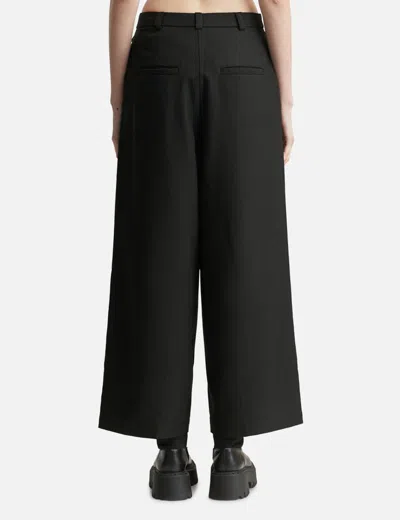 Deinet Wrap Pants Black In Black