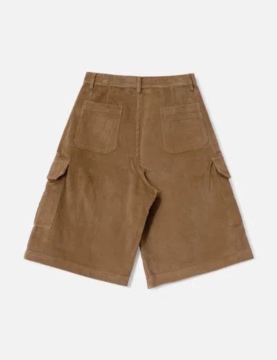 Warm Winter Days Corduroy Shorts In Brown