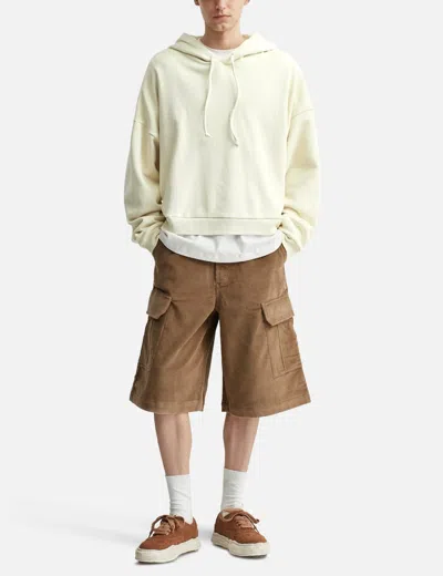 Warm Winter Days Corduroy Shorts In Brown