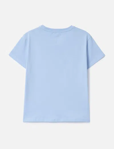 Warm Winter Days Greetings T-shirt In Blue