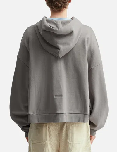 Warm Winter Days Hoodie In Gray